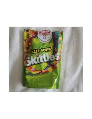 Confiserie dragéifiée Marque Mars célébration skittle fruit crazy sour