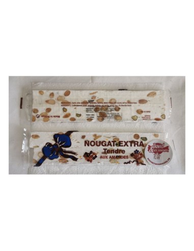 Confiserie nougat amandes Marque La Linoise Barre nougat n° 10 surfin.